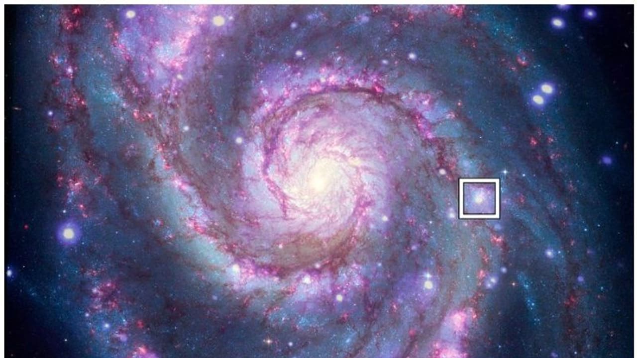 పాలపుంత బయట తొలిసారిగా గుర్తించిన గ్రహం.. బ్లాక్ హోల్ చుట్టూ తిరుగుతూ... పాలపుంత బయట తొలిసారిగా గుర్తించిన గ్రహం.. బ్లాక్ హోల్ చుట్టూ తిరుగుతూ...