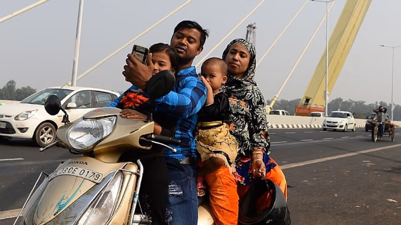 Govt makes safety harness, helmet mandatory for children riding pillion on two wheelers Govt makes safety harness, helmet mandatory for children riding pillion on two wheelers