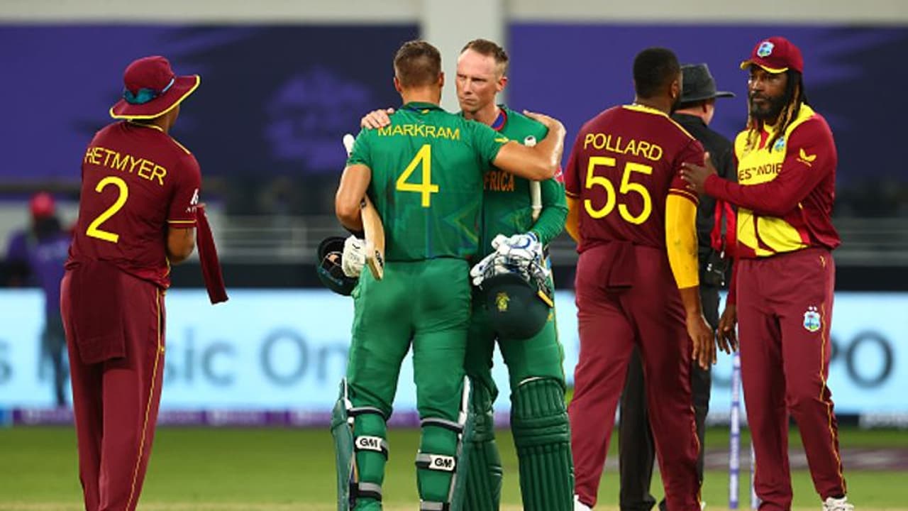 டி20 உலக கோப்பை: நடப்பு சாம்பியன் வெஸ்ட் இண்டீஸை வீழ்த்தி வெற்றி கணக்கை தொடங்கியது தென்னாப்பிரிக்கா..! டி20 உலக கோப்பை: நடப்பு சாம்பியன் வெஸ்ட் இண்டீஸை வீழ்த்தி வெற்றி கணக்கை தொடங்கியது தென்னாப்பிரிக்கா..!