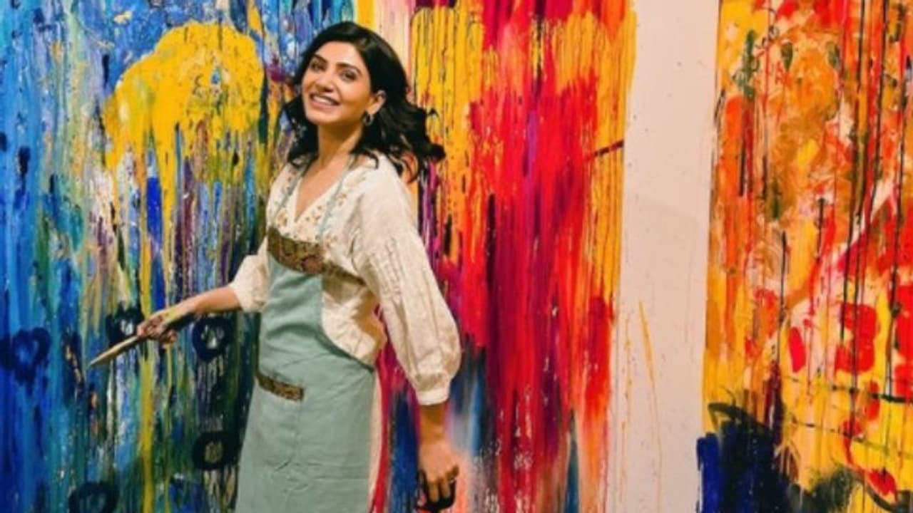 'നിറങ്ങള്‍' പകര്‍ന്ന് സാമന്ത, ഫോട്ടോ പങ്കുവെച്ച് താരം