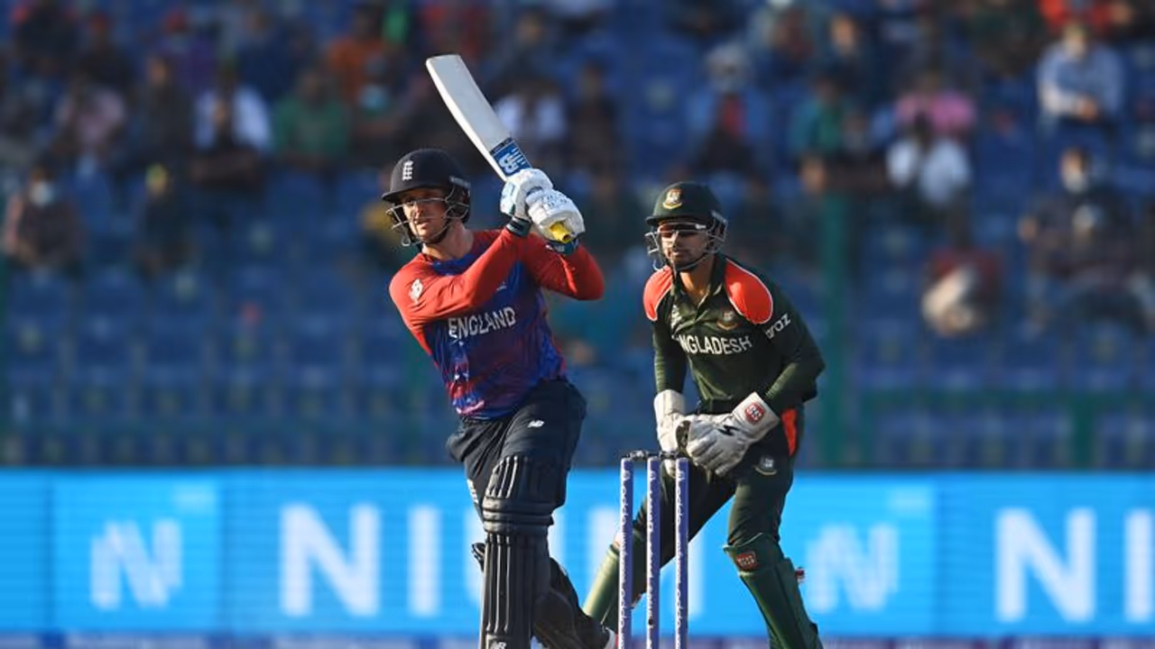 ടി20 ലോകകപ്പ്: ബംഗ്ലാദേശിനെ എട്ടു വിക്കറ്റിന് തകര്ത്ത് ഇംഗ്ലണ്ടിന് രണ്ടാം ജയം ടി20 ലോകകപ്പ്: ബംഗ്ലാദേശിനെ എട്ടു വിക്കറ്റിന് തകര്ത്ത് ഇംഗ്ലണ്ടിന് രണ്ടാം ജയം