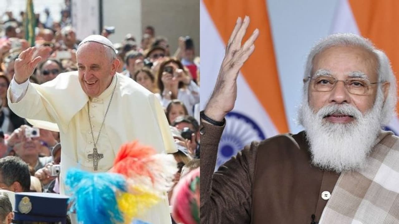 മോദി മാര്‍പാപ്പ കൂടിക്കാഴ്ച ശനിയാഴ്ച; പിറക്കുന്നത് ചരിത്രം