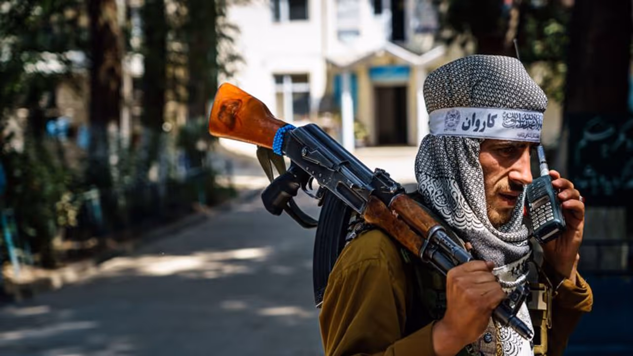 Taliban leader Haibatullah Akhundzada makes first public appearance in Kandahar Taliban leader Haibatullah Akhundzada makes first public appearance in Kandahar