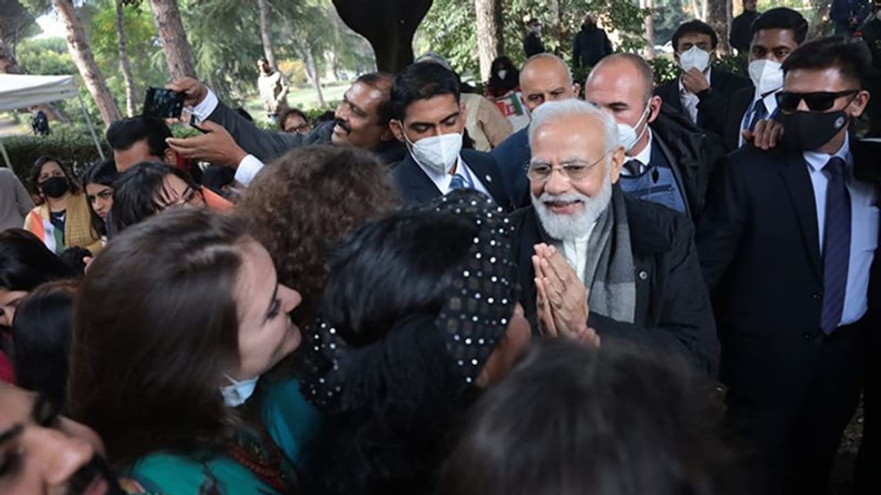 ಮೋದಿ ಇಟಲಿ, ಬ್ರಿಟನ್ ಯಾತ್ರೆ : ಜಿ 20 ಶೃಂಗದಲ್ಲಿ ಭಾಗಿ ಮೋದಿ ಇಟಲಿ, ಬ್ರಿಟನ್ ಯಾತ್ರೆ : ಜಿ 20 ಶೃಂಗದಲ್ಲಿ ಭಾಗಿ