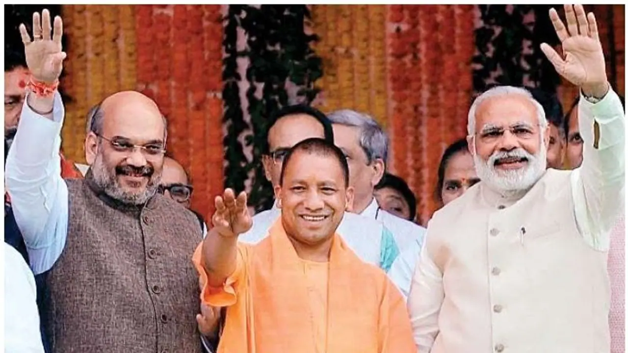 UP Election 2022: BJP to hold mega rally with Nishad Party in Lucknow today UP Election 2022: BJP to hold mega rally with Nishad Party in Lucknow today