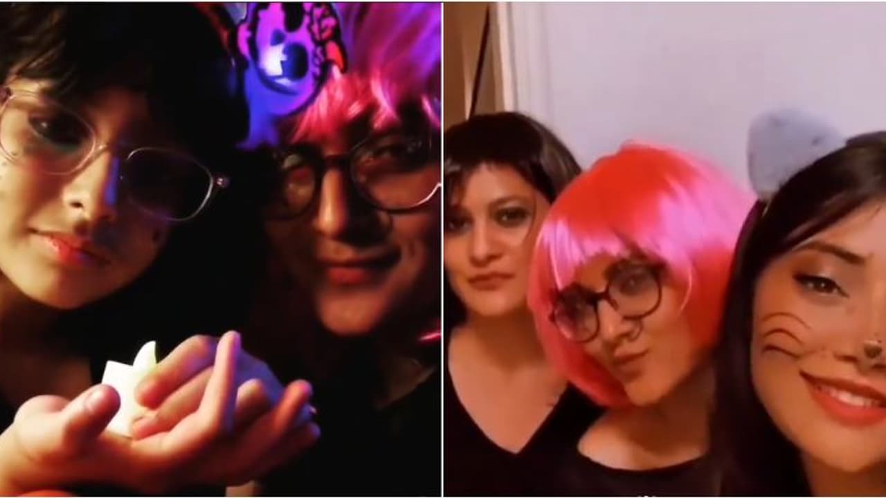 Halloween 2021 হ্যালোইন পার্টিতে মত্ত মিথিলা, সৃজিত পত্নীর লুক দেখে ভিড়মি খেলেন নেটিজেনরা Halloween 2021 হ্যালোইন পার্টিতে মত্ত মিথিলা, সৃজিত পত্নীর লুক দেখে ভিড়মি খেলেন নেটিজেনরা