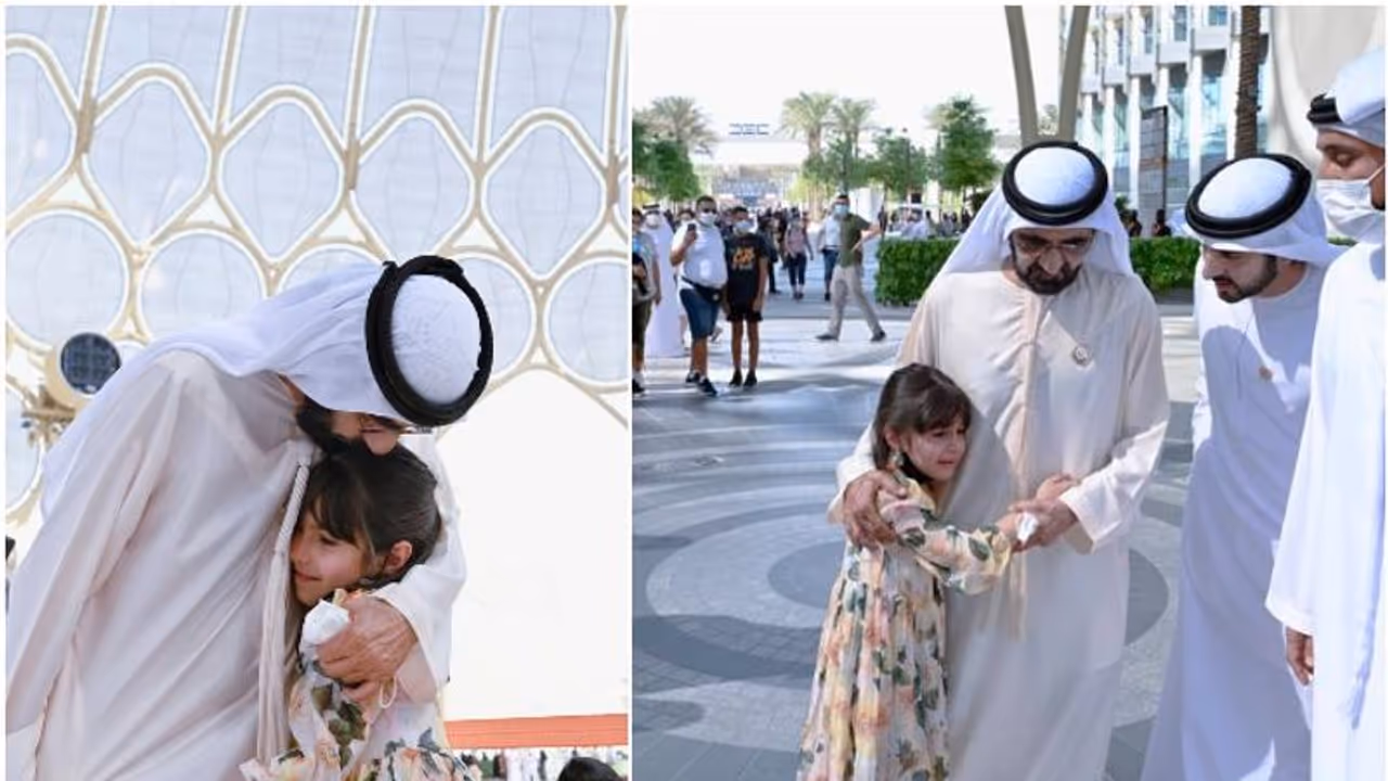 ഒപ്പമൊരു ഫോട്ടോയെടുക്കണം; കരഞ്ഞ കുട്ടിയെ കരുതലോടെ ചേര്ത്തണച്ച് ദുബൈ ഭരണാധികാരി ഒപ്പമൊരു ഫോട്ടോയെടുക്കണം; കരഞ്ഞ കുട്ടിയെ കരുതലോടെ ചേര്ത്തണച്ച് ദുബൈ ഭരണാധികാരി