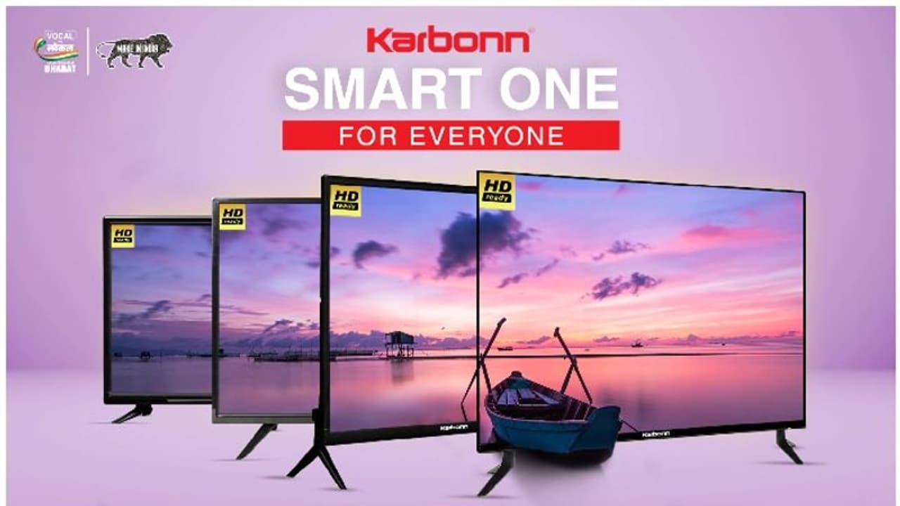 7990 രൂപയില്‍ ആരംഭിക്കുന്ന സ്മാര്‍ട്ട് ടിവികളുമായി കാര്‍ബണ്‍