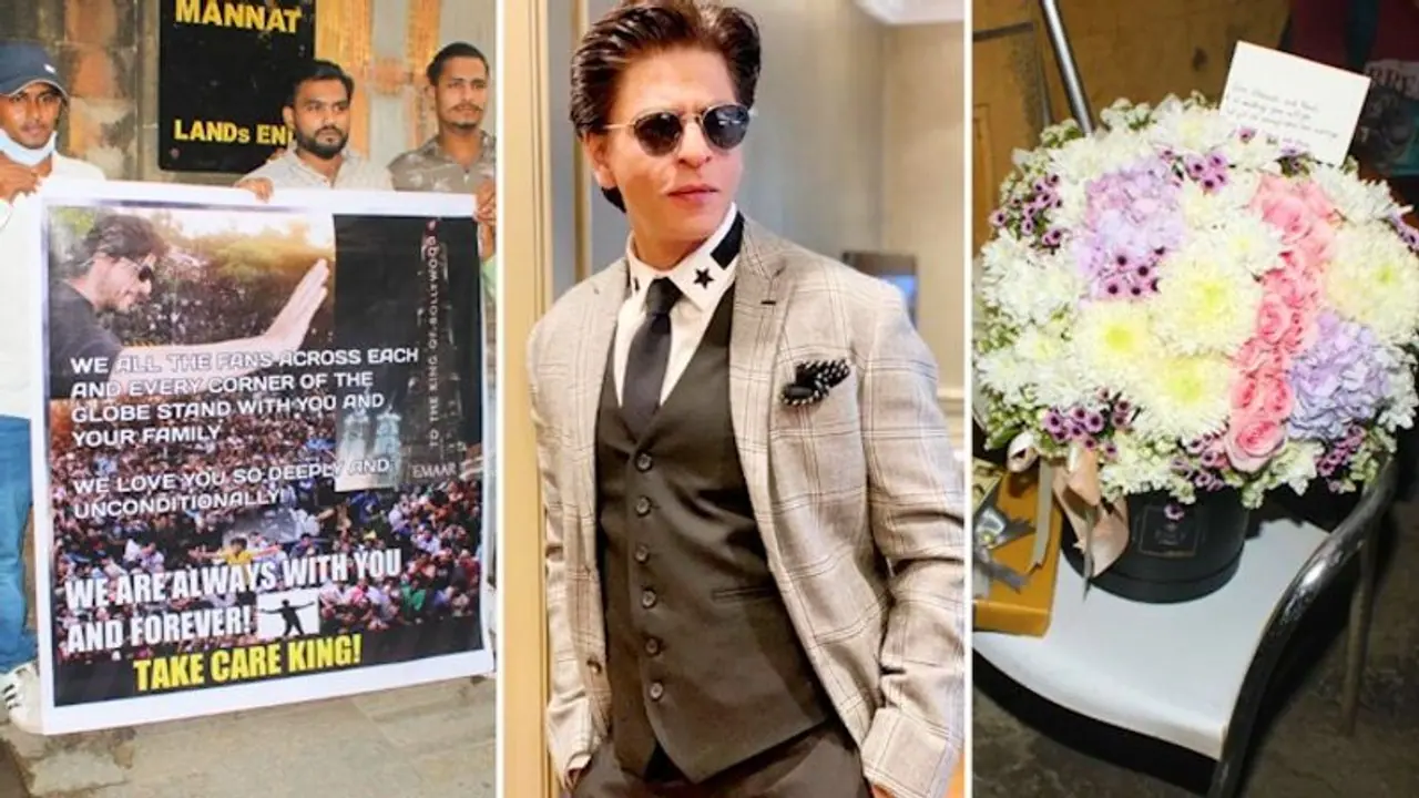 Happy Birthday King Khan ঘড়ির কাঁটায় রাত ১২টা, শাহরুখ ভক্তদের উপচে পড়া ভিড় মন্নতের সামনে