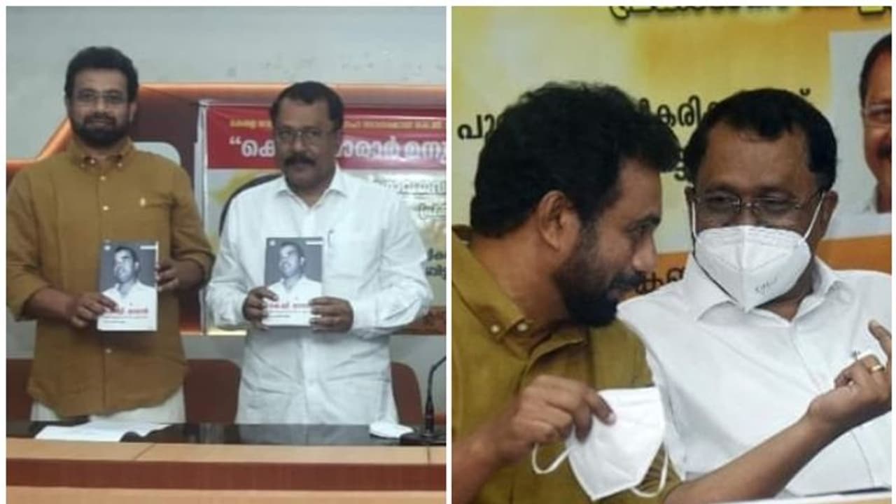 കെജി മാരാരുടെ ജീവചരിത്രം പുറത്തിറക്കി; ശ്രീധരന്പിള്ള പ്രകാശനം ചെയ്തു ബ്രിട്ടാസ് ഏറ്റുവാങ്ങി കെജി മാരാരുടെ ജീവചരിത്രം പുറത്തിറക്കി; ശ്രീധരന്പിള്ള പ്രകാശനം ചെയ്തു ബ്രിട്ടാസ് ഏറ്റുവാങ്ങി