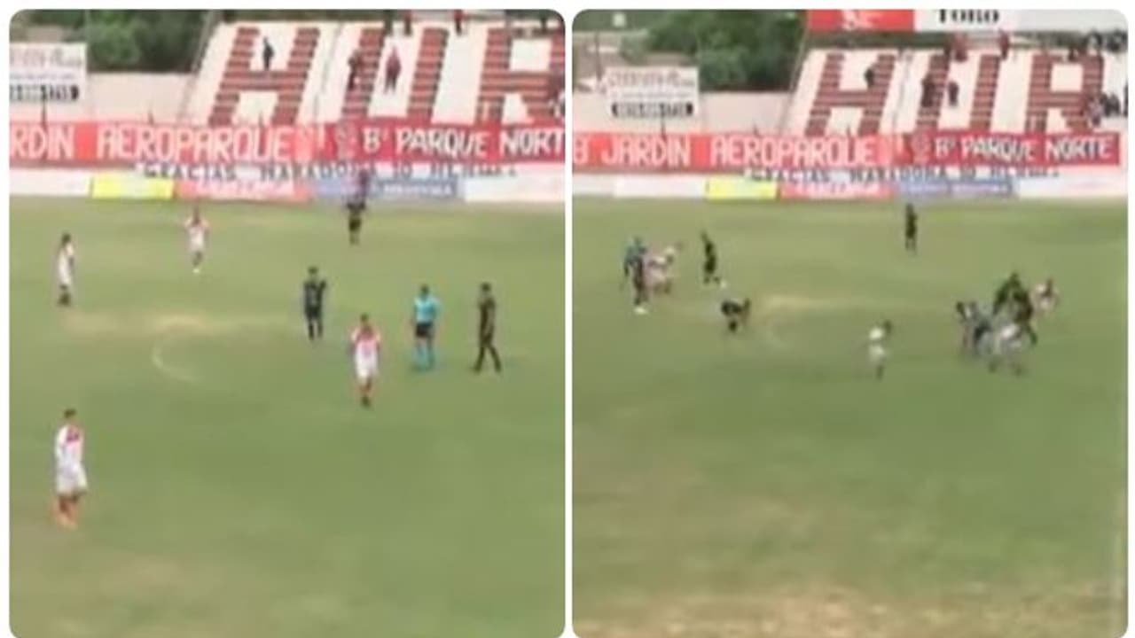 মেসির দেশের ম্যাচ চলাকালীন গুলিবিদ্ধ ফুটবল কোচ, দেখুন ভাইরাল ভিডিও মেসির দেশের ম্যাচ চলাকালীন গুলিবিদ্ধ ফুটবল কোচ, দেখুন ভাইরাল ভিডিও