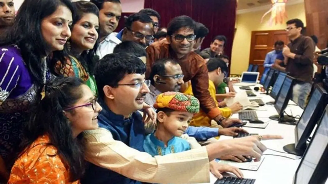 Diwali Muhurat trading 2021: Sensex climbs 296 points, Nifty ends at 1791 in Samvat 2078