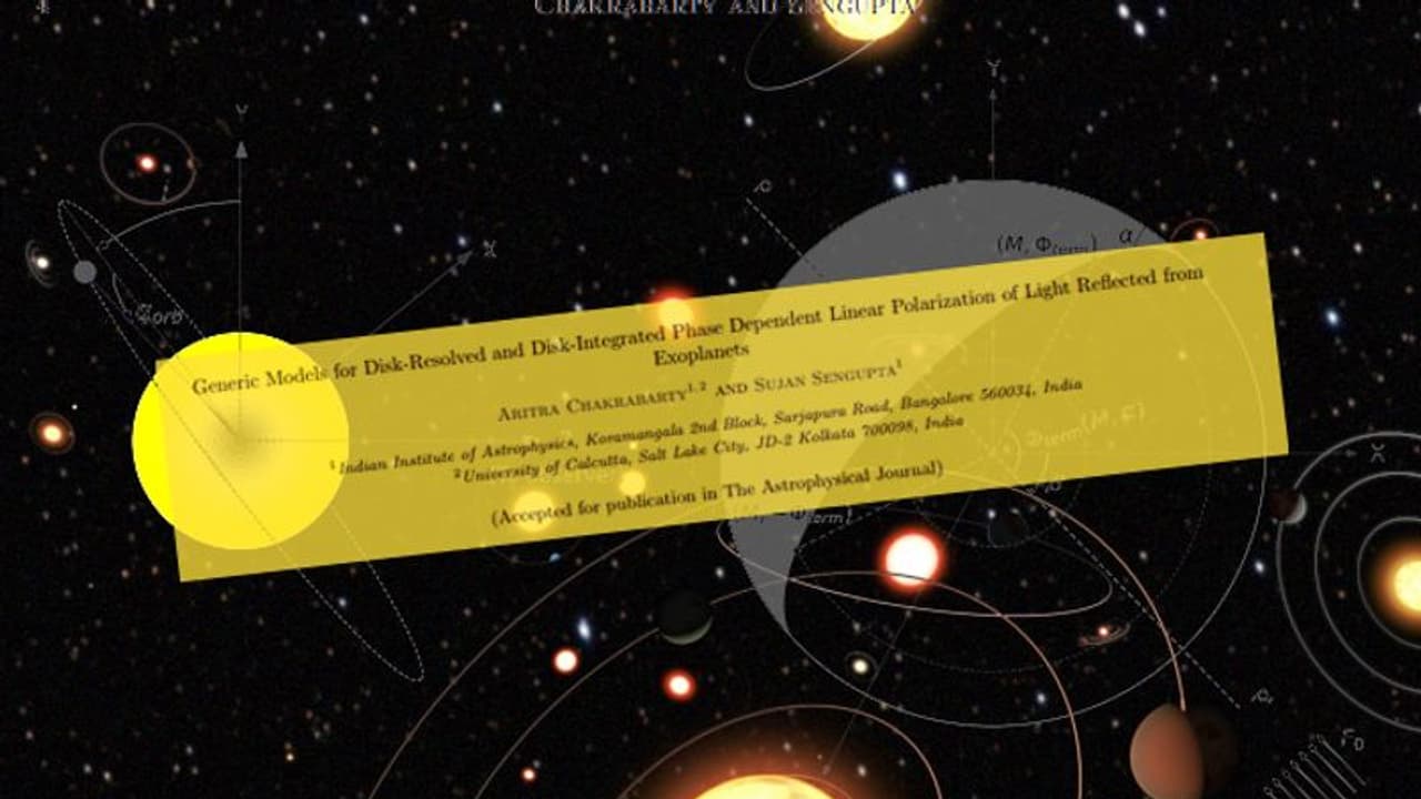 നമ്മുടെ സൗരയൂഥത്തിന് അപ്പുറമുള്ള ഗ്രഹങ്ങളെ അടുത്തറിയാൻ പുതിയ രീതി അവതരിപ്പിച്ച് ഇന്ത്യൻ ജ്യോതിശാസ്ത്രജ്ഞർ