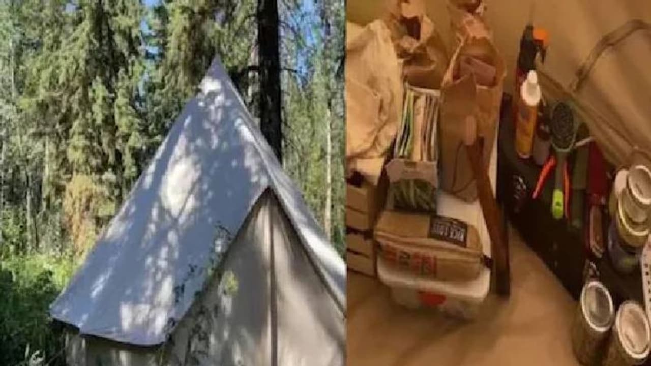 കാടിന് നടുവിൽ കൂടാരത്തിൽ താമസം, കക്കൂസിന് പകരം ബക്കറ്റ്, കമ്പുകൾ കൂട്ടിക്കെട്ടി കട്ടിൽ, യുവതിയുടെ ജീവിതം