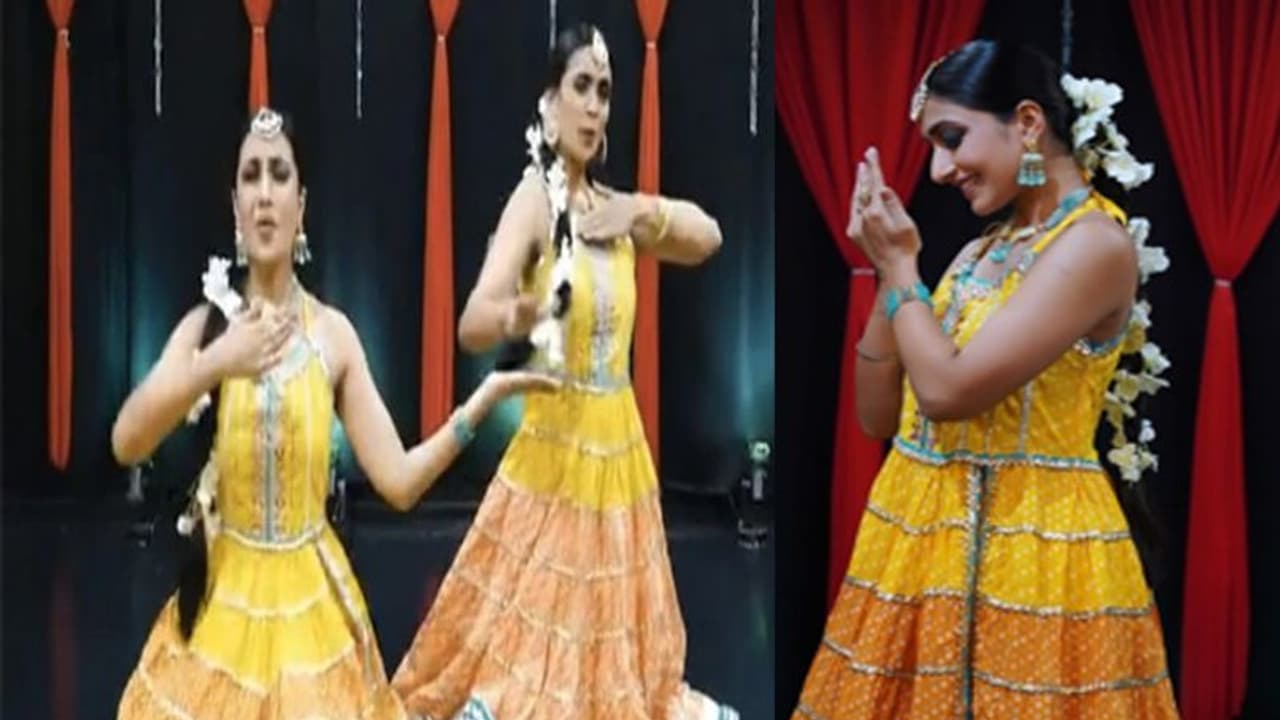 रेखा सी अदाएं और नजाकत, इस तरह 'सलाम ए इश्क' पर नाचती नजर आईं Yuzvendra Chahal की वाइफ Dhanasree