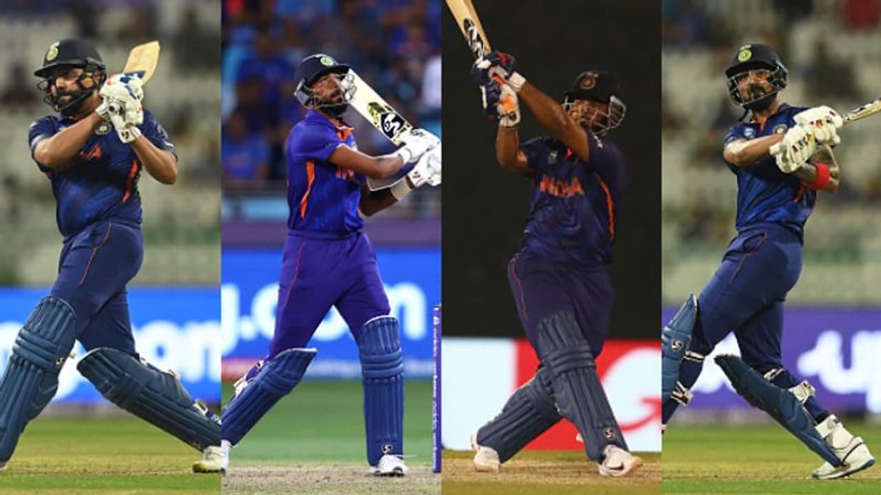T20 WC 2021, IND vs AFG রোহিত রাহুলের হাফ সেঞ্চুরি, পন্থ পান্ডিয়ার তাণ্ডব, আফগানদের টার্গেট ২১১ T20 WC 2021, IND vs AFG রোহিত রাহুলের হাফ সেঞ্চুরি, পন্থ পান্ডিয়ার তাণ্ডব, আফগানদের টার্গেট ২১১