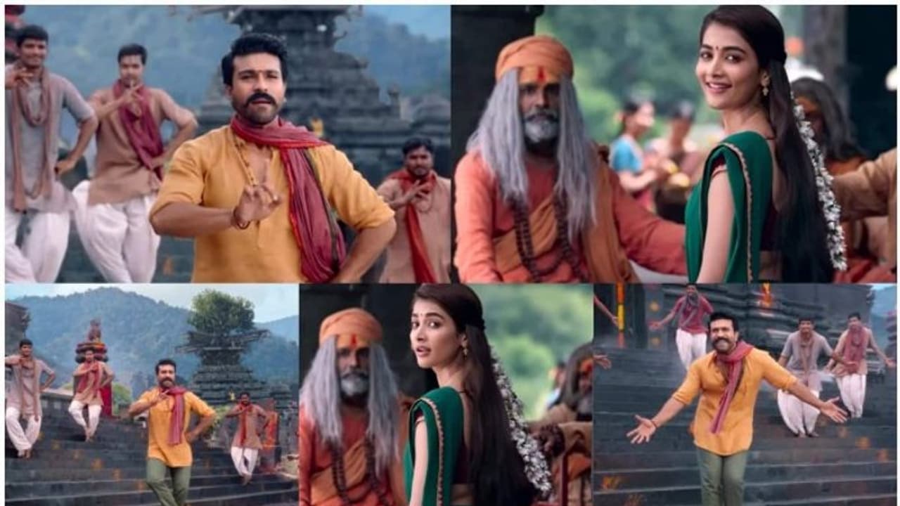 `ఆచార్య` నుంచి `నీలాంబరి..` సాంగ్ ప్రోమో ఔట్ః రామ్చరణ్, పూజా హెగ్డేపై కట్టిపడేస్తున్న మెలోడీ.. `ఆచార్య` నుంచి `నీలాంబరి..` సాంగ్ ప్రోమో ఔట్ః రామ్చరణ్, పూజా హెగ్డేపై కట్టిపడేస్తున్న మెలోడీ..