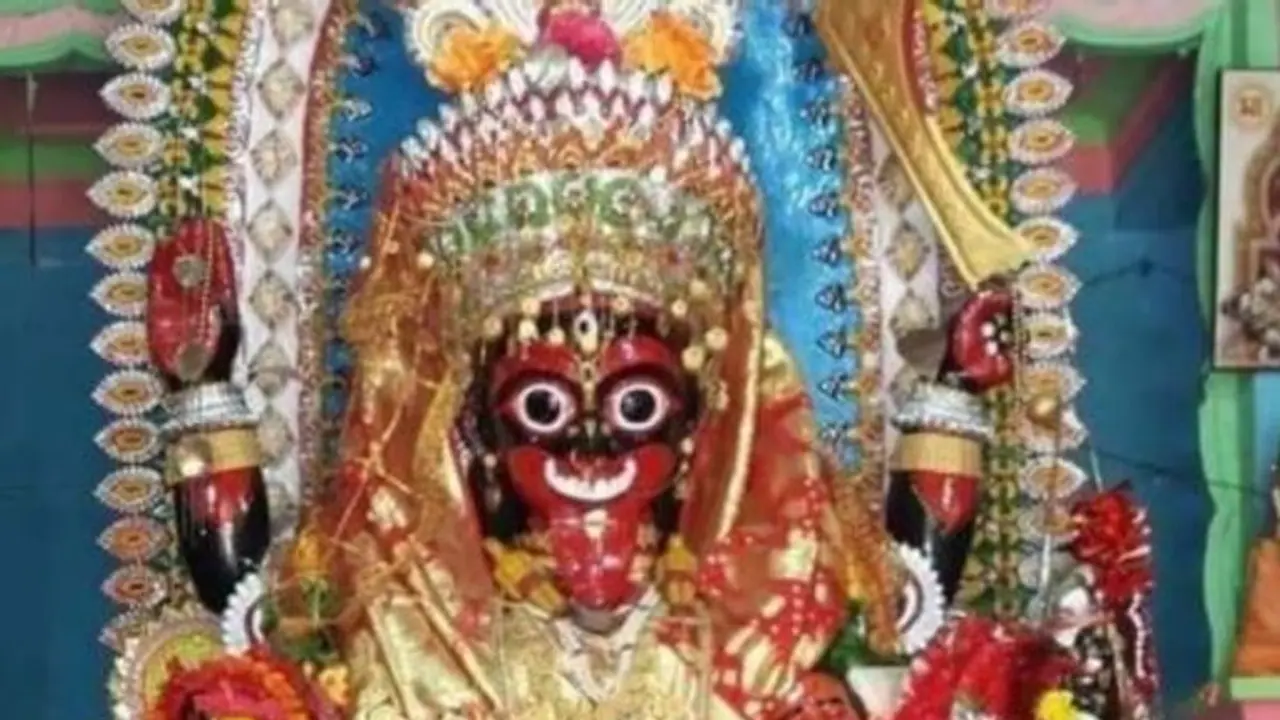 Kali Puja 2021 স্বপ্নাদেশ পেয়ে দেবীকে জঙ্গল থেকে আনা হয় হট্টেশ্বর রায় বাড়িতে, পুজোর ভোগ মাছভাজা Kali Puja 2021 স্বপ্নাদেশ পেয়ে দেবীকে জঙ্গল থেকে আনা হয় হট্টেশ্বর রায় বাড়িতে, পুজোর ভোগ মাছভাজা
