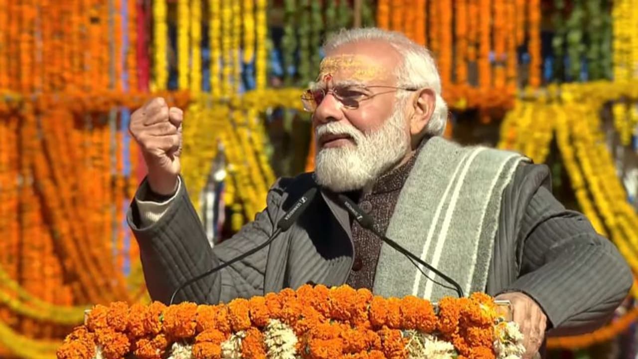 PM Modi in Kedarnath: 'Voice within told me, it would be redeveloped again'