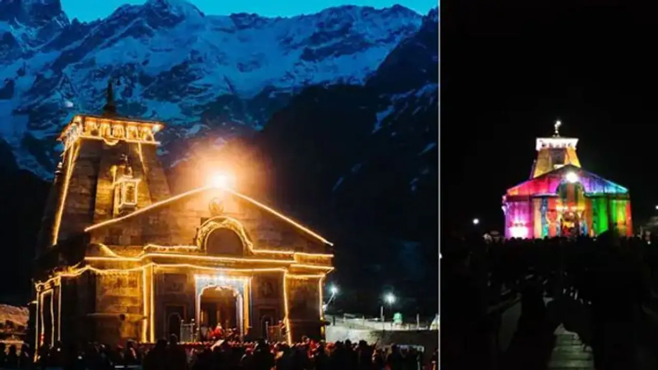 Modi Kedarnath Visit: दिवाली पर यूं जगमगाता रहा हिमालय की खूबसूरत गोद में बसा प्राचीन केदारनाथ मंदिर