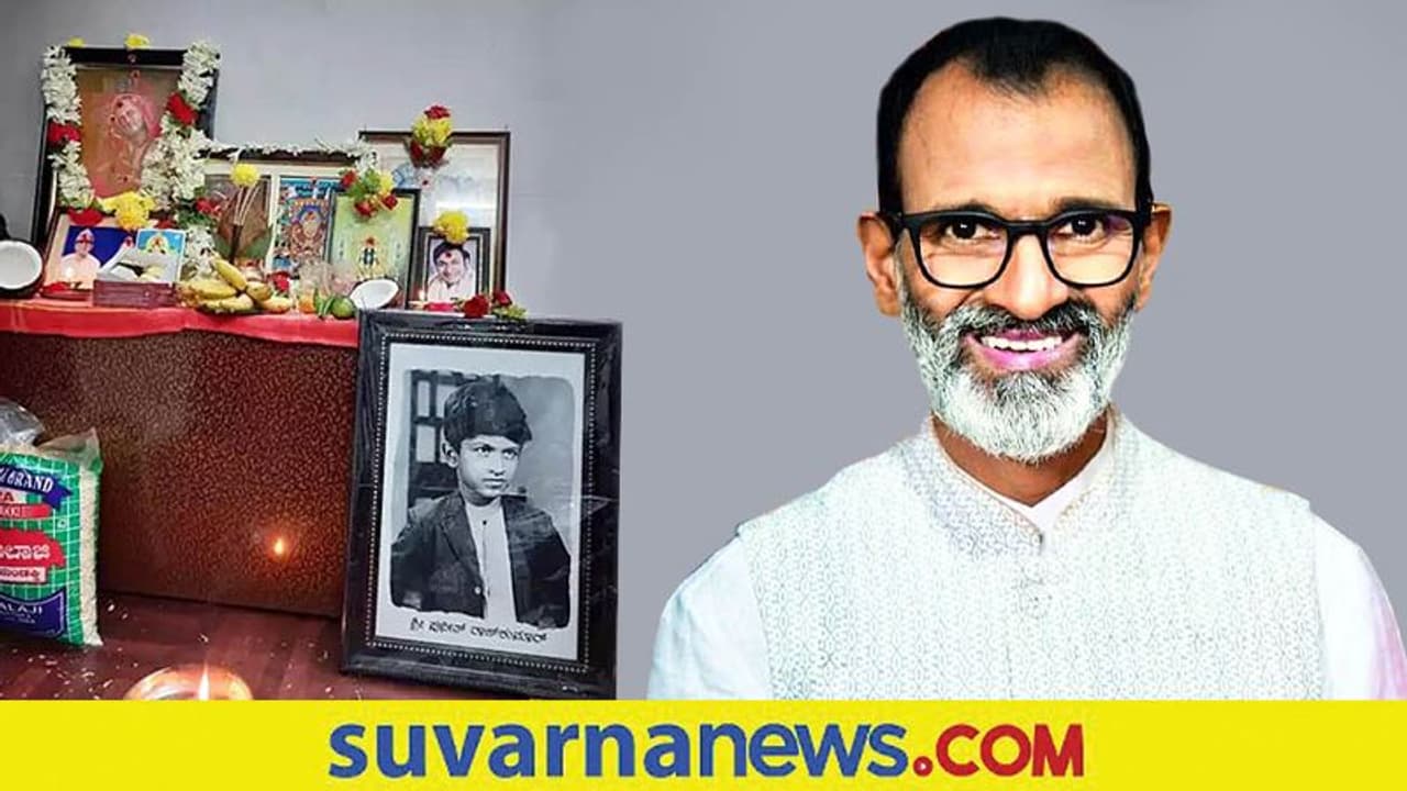 ದೇವರ ಕೋಣೆಯಲ್ಲಿ ಅಣ್ಣಾವ್ರು, ಅಪ್ಪು ಫೋಟೋ; ಅಭಿಮಾನಿಗಳಿಗೆ ಸಾಷ್ಟಾಂಗ ನಮಸ್ಕಾರ ಎಂದು ರಾಘಣ್ಣ