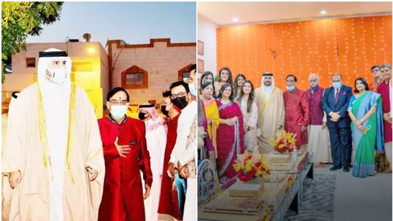 ദീപാവലി ആഘോഷങ്ങളില് പങ്കുചേര്ന്ന് ശൈഖ് മുഹമ്മദ് ബിന് സല്മാന് ആല് ഖലീഫ ദീപാവലി ആഘോഷങ്ങളില് പങ്കുചേര്ന്ന് ശൈഖ് മുഹമ്മദ് ബിന് സല്മാന് ആല് ഖലീഫ