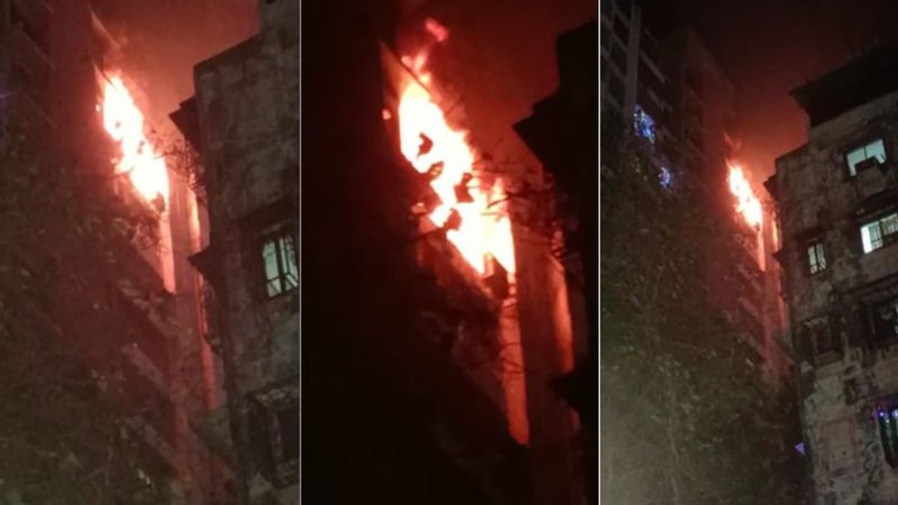 Mumbai Fire| മുംബൈയിൽ 15 നില കെട്ടിടത്തിന്റെ 14ാം നിലയിൽ വൻ തീപിടിത്തം