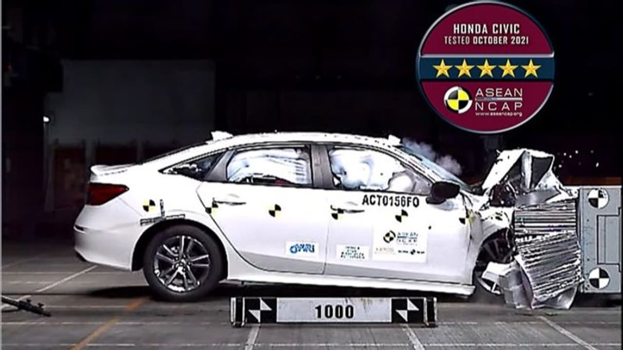 ക്രാഷ് ടെസ്റ്റില്‍ മികച്ച പ്രകടനവുമായി ഹോണ്ട സിവിക്