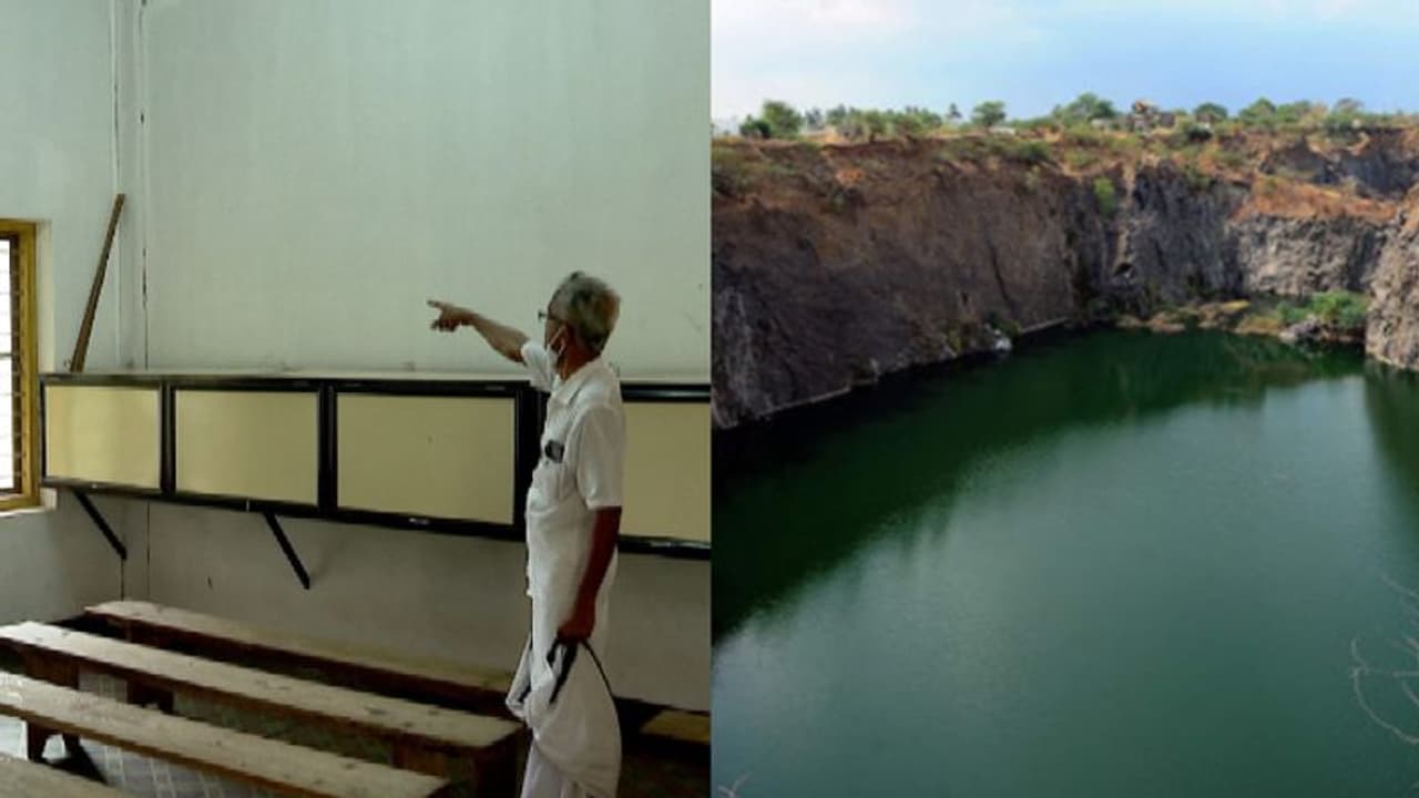 സ്കൂളിന്റെ തൊട്ടടുത്ത് കരിങ്കല് ക്വാറിക്ക് ലൈസന്സ്; പഞ്ചായത്തിനെതിര നാട്ടുകാരുടെ സമരം 50 ാം ദിവസത്തിലേക്ക് സ്കൂളിന്റെ തൊട്ടടുത്ത് കരിങ്കല് ക്വാറിക്ക് ലൈസന്സ്; പഞ്ചായത്തിനെതിര നാട്ടുകാരുടെ സമരം 50 ാം ദിവസത്തിലേക്ക്