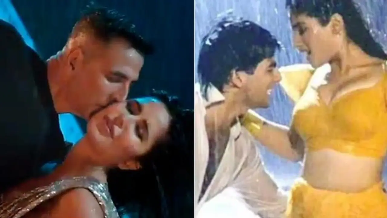 Katrina Kaif vs Raveena Tandon: Netizens divided between different versions of 'Tip Tip' song Katrina Kaif vs Raveena Tandon: Netizens divided between different versions of 'Tip Tip' song