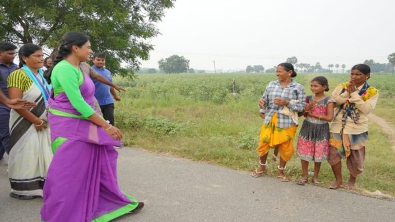 స్థానిక సంస్థల ఎమ్మెల్సీ ఎన్నికల కోడ్ ఎపెక్ట్: వైఎస్ షర్మిల పాదయాత్రకు బ్రేక్ స్థానిక సంస్థల ఎమ్మెల్సీ ఎన్నికల కోడ్ ఎపెక్ట్: వైఎస్ షర్మిల పాదయాత్రకు బ్రేక్