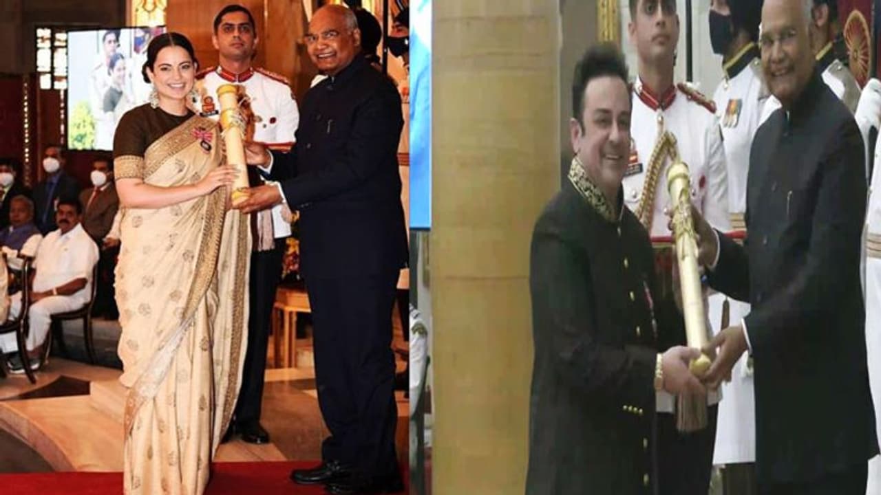 Kangana Ranaut और Adnan Sami को मिला पद्मश्री, एक्ट्रेस बोलीं देश के लिए आवाज उठाने का मिला इनाम Kangana Ranaut और Adnan Sami को मिला पद्मश्री, एक्ट्रेस बोलीं देश के लिए आवाज उठाने का मिला इनाम