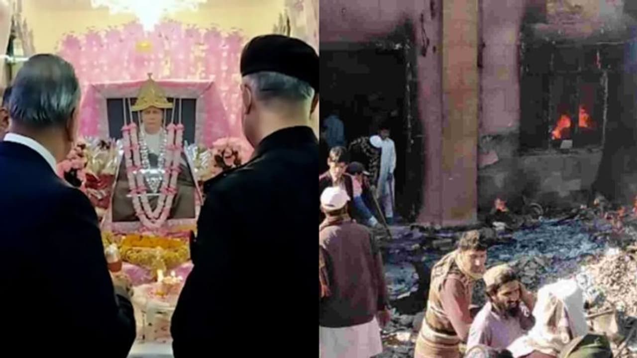 Pakistan | പാകിസ്താനില്‍ ആള്‍ക്കൂട്ടം അഗ്നിക്കിരയാക്കിയ ഹിന്ദു ക്ഷേത്രം പുനര്‍നിര്‍മ്മിച്ചു
