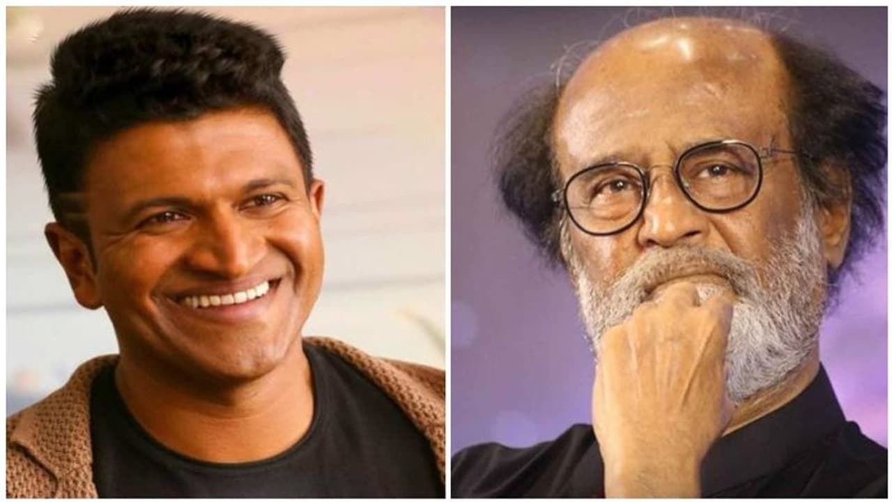 Puneeth Rajkumar: ரொம்ப ரொம்ப வேதனை பட்டேன்!! ஆறுதல் சொல்ல வார்த்தையே இல்லை.. இரங்கல் தெரிவித்த ரஜினிகாந்த்!! Puneeth Rajkumar: ரொம்ப ரொம்ப வேதனை பட்டேன்!! ஆறுதல் சொல்ல வார்த்தையே இல்லை.. இரங்கல் தெரிவித்த ரஜினிகாந்த்!!