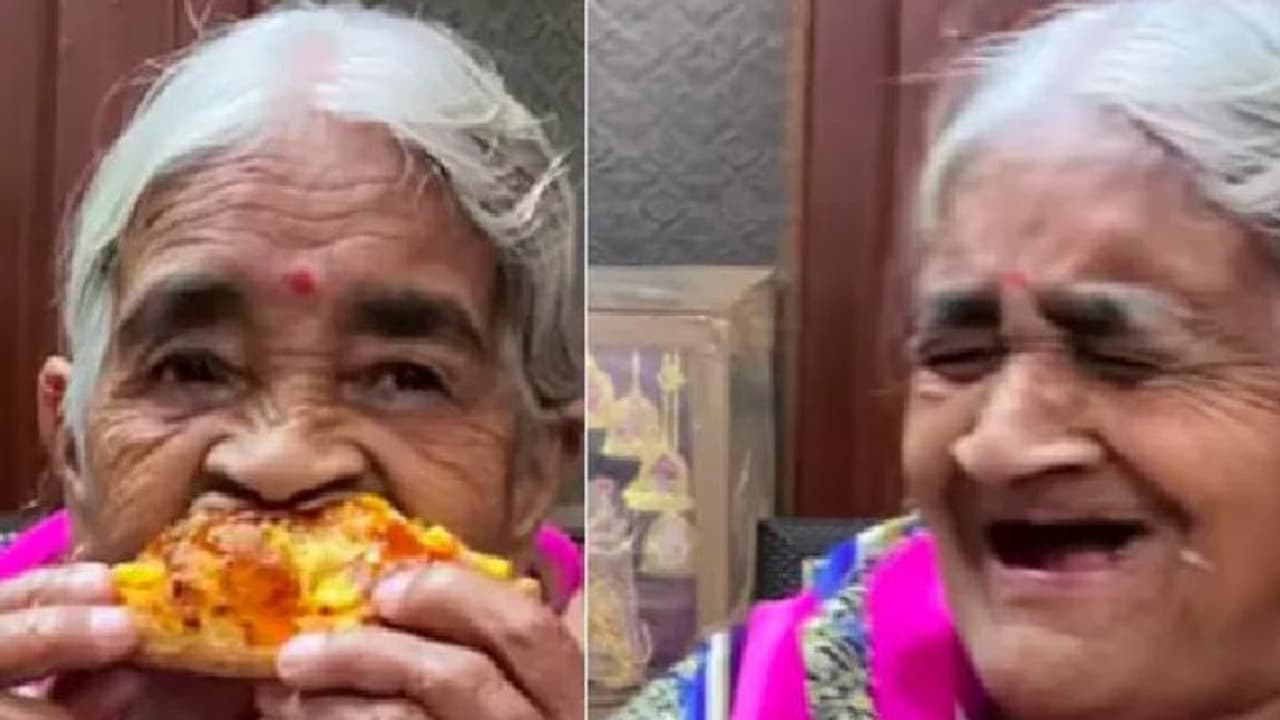 Viral Video | ആദ്യമായി പിസ കഴിച്ച് അമ്മൂമ്മ; 'റിയാക്ഷന്‍' വൈറലായി...