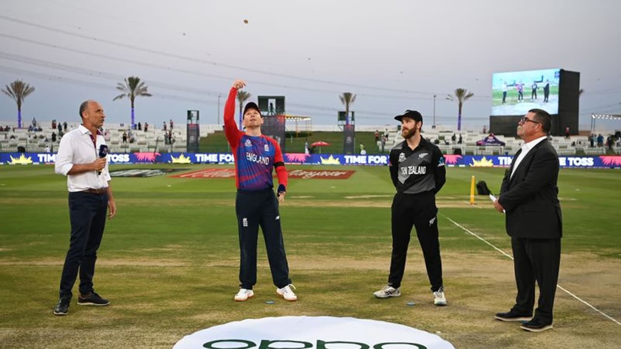 T20 World Cup|സെമി പോരില് ഇംഗ്ലണ്ടിനെതിരെ ന്യൂസിലന്ഡിന് ടോസ്, ഇംഗ്ലണ്ട് ടീമില് ഒരു മാറ്റം T20 World Cup|സെമി പോരില് ഇംഗ്ലണ്ടിനെതിരെ ന്യൂസിലന്ഡിന് ടോസ്, ഇംഗ്ലണ്ട് ടീമില് ഒരു മാറ്റം