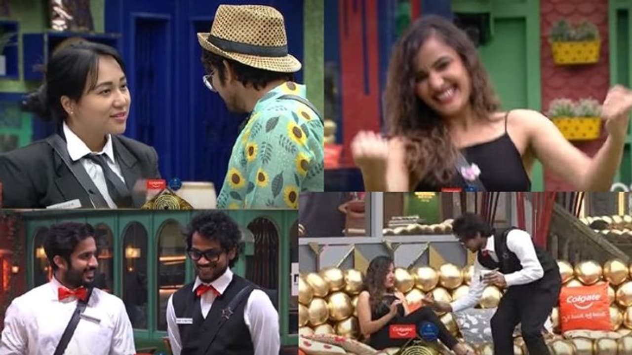 Bigg Boss Telugu 5: వెయిటర్‌ షణ్ముఖ్‌కి చుక్కలు చూపించిన సిరి.. బీబీ హోటెల్‌.. నవ్వులే నవ్వులు