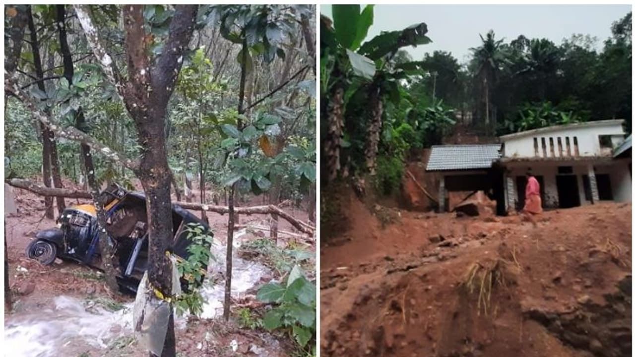 Kerala Rains |കനത്ത മഴ; പത്തനംതിട്ട, കോട്ടയം, കൊല്ലം ജില്ലകളിൽ ഉരുൾപൊട്ടലും മലവെള്ളപ്പാച്ചിലും; ആളപായമില്ല Kerala Rains |കനത്ത മഴ; പത്തനംതിട്ട, കോട്ടയം, കൊല്ലം ജില്ലകളിൽ ഉരുൾപൊട്ടലും മലവെള്ളപ്പാച്ചിലും; ആളപായമില്ല