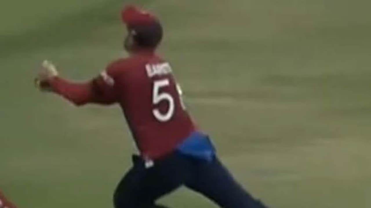 T20 World cup: గాల్లోకి ఎగిరి క్యాచ్ పట్టాడు.. కానీ..! T20 World cup: గాల్లోకి ఎగిరి క్యాచ్ పట్టాడు.. కానీ..!