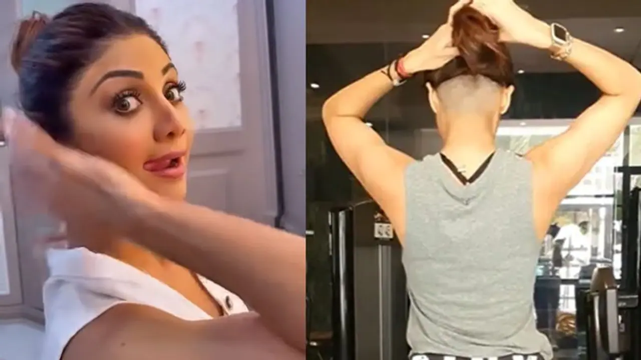 Shilpa Shetty ने दिखाया अपना अजीबोगरीब हेयरकट, Ranveer Singh के गाने पर स्टाइल मारती दिखी एक्ट्रेस Shilpa Shetty ने दिखाया अपना अजीबोगरीब हेयरकट, Ranveer Singh के गाने पर स्टाइल मारती दिखी एक्ट्रेस