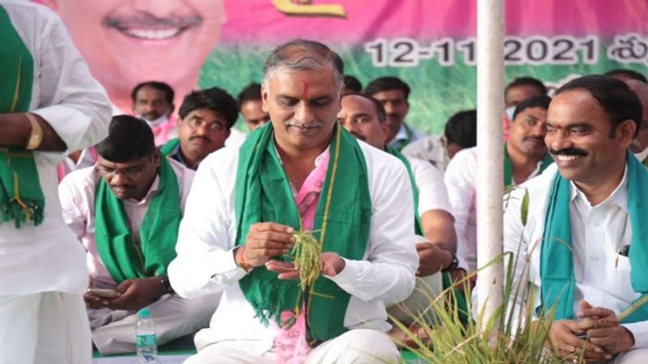 ధాన్యంపై డొంక తిరుగుడు మాటలొద్దు: కేంద్ర మంత్రి కిషన్ రెడ్డిపై హరీష్ రావు ఫైర్