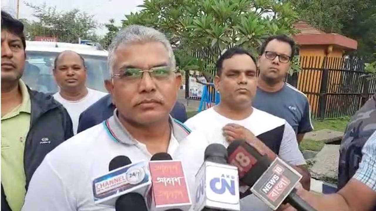 Dilip on TMC: 'তৃণমূলে একজনই পুরুষ রয়েছেন, বাকি সব মহিলা', কটাক্ষ দিলীপের