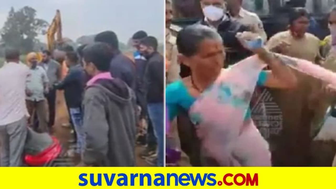 Belagavi: ರೈತರ ವಿರೋಧದ ನಡುವೆಯೂ ಹಲಗಾ ಮಚ್ಛೆ ಬೈಪಾಸ್ ಕಾಮಗಾರಿ ಆರಂಭ! Belagavi: ರೈತರ ವಿರೋಧದ ನಡುವೆಯೂ ಹಲಗಾ ಮಚ್ಛೆ ಬೈಪಾಸ್ ಕಾಮಗಾರಿ ಆರಂಭ!