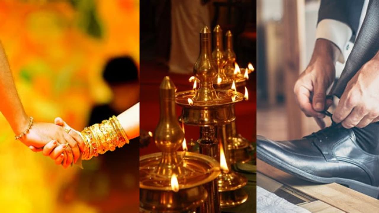 നിലവിളക്കും അഴിക്കാത്ത ഷൂസും; കൊല്ലത്ത് കെട്ടിയ താലി അഴിച്ച് നല്കി വധു, പിന്നാലെ അതേവേദിയില് വിവാഹം നിലവിളക്കും അഴിക്കാത്ത ഷൂസും; കൊല്ലത്ത് കെട്ടിയ താലി അഴിച്ച് നല്കി വധു, പിന്നാലെ അതേവേദിയില് വിവാഹം