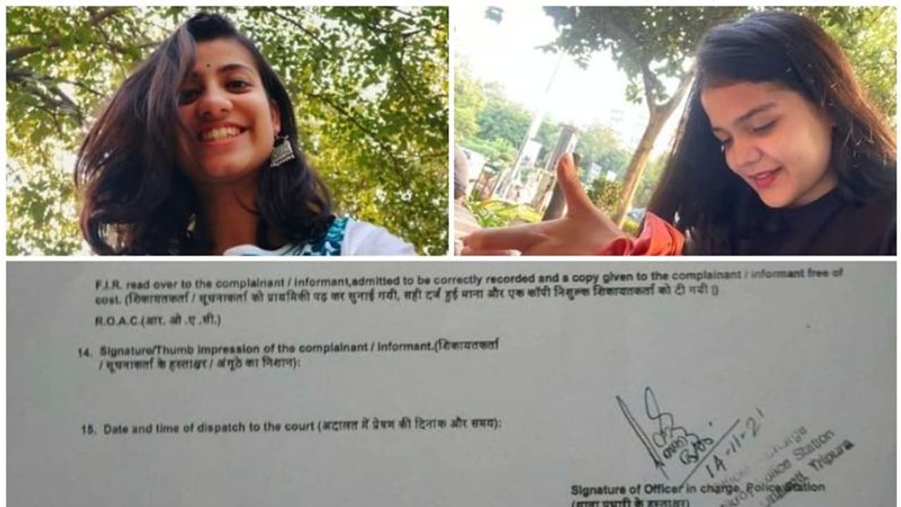 Tripura Clash|ത്രിപുര സംഘർഷം റിപ്പോർട്ട് ചെയ്ത രണ്ട് വനിത മാധ്യമ പ്രവർത്തകർക്കെതിരെ കേസ് Tripura Clash|ത്രിപുര സംഘർഷം റിപ്പോർട്ട് ചെയ്ത രണ്ട് വനിത മാധ്യമ പ്രവർത്തകർക്കെതിരെ കേസ്