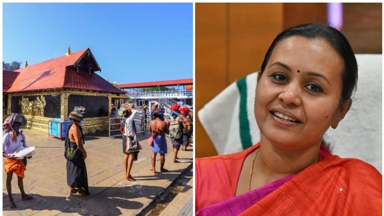 Sabarimala| ശബരിമല മണ്ഡല മകരവിളക്ക് തീർഥാടനം; ഭക്ഷ്യസുരക്ഷ ഉറപ്പ് വരുത്തുമെന്ന് മന്ത്രി വീണാ ജോര്ജ് Sabarimala| ശബരിമല മണ്ഡല മകരവിളക്ക് തീർഥാടനം; ഭക്ഷ്യസുരക്ഷ ഉറപ്പ് വരുത്തുമെന്ന് മന്ത്രി വീണാ ജോര്ജ്