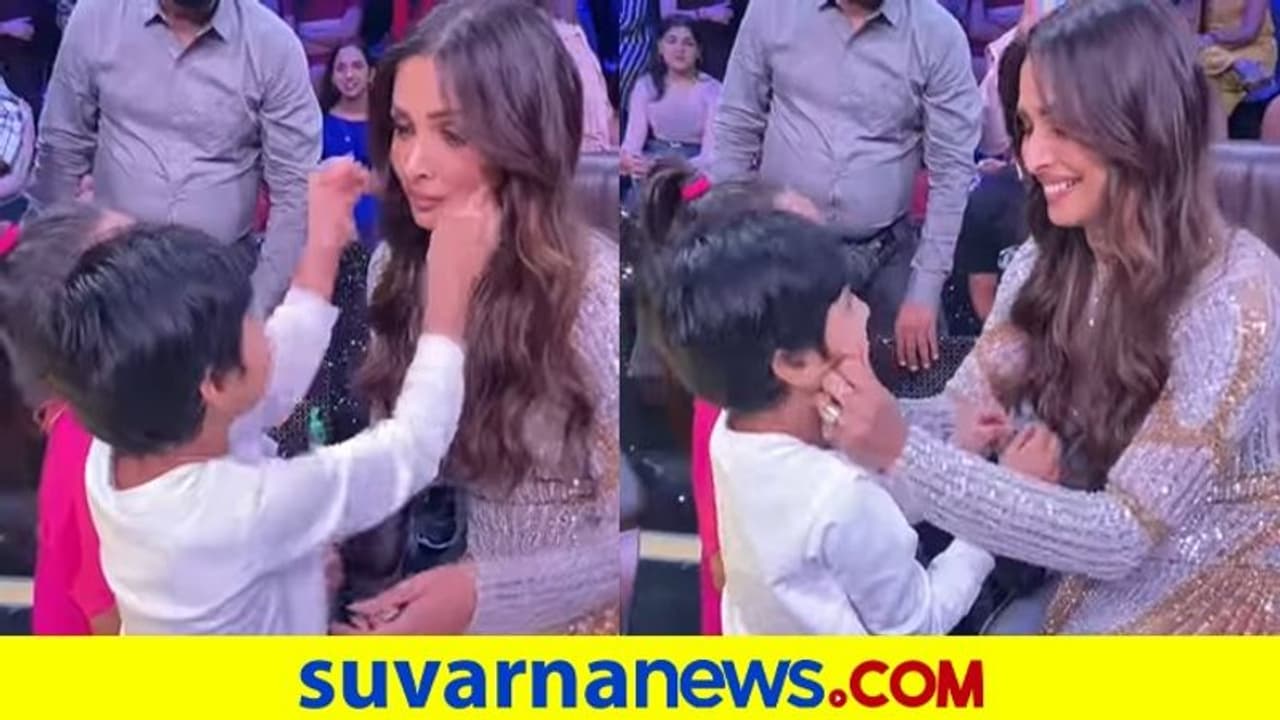 Malaika Arora: ಬಾಲಿವುಡ್ ನಟಿಯ ಕೆನ್ನೆ ಹಿಂಡಿದ ಹುಡುಗ, ನಟಿಯ ರಿಯಾಕ್ಷನ್ ಹೀಗಿತ್ತು