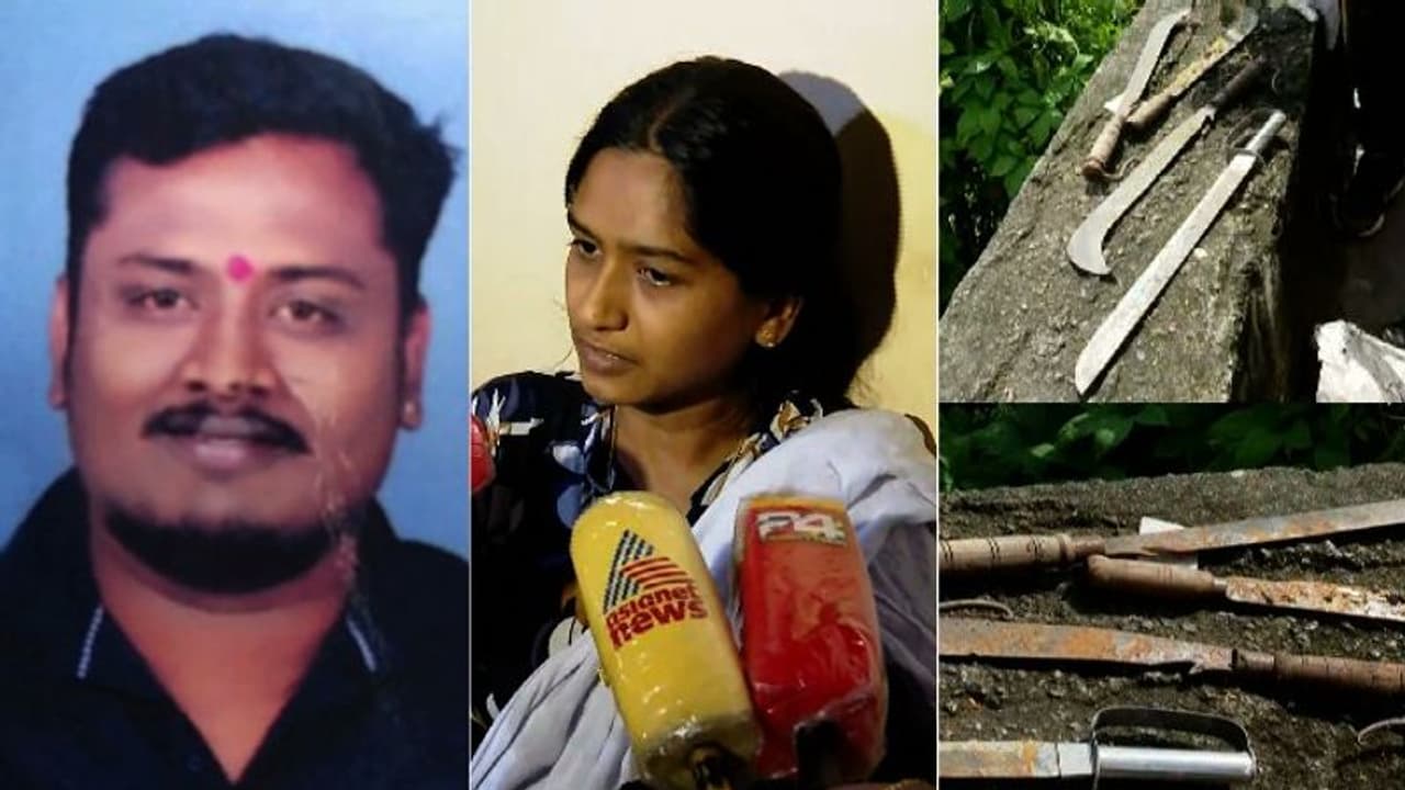 RSS worker murder| 'രക്തക്കറയും മുടിനാരും'; പാലക്കാട് ഉപേക്ഷിക്കപ്പെട്ട നിലയിൽ വടിവാളുകൾ കണ്ടെത്തി RSS worker murder| 'രക്തക്കറയും മുടിനാരും'; പാലക്കാട് ഉപേക്ഷിക്കപ്പെട്ട നിലയിൽ വടിവാളുകൾ കണ്ടെത്തി