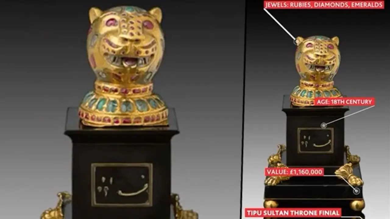 Tipu Sultan's Throne ‌| ടിപ്പുവിന്റെ സിംഹാസനത്തിന്‍റെ താഴികക്കുടം ലേലത്തിന് വച്ച് ബ്രിട്ടീഷ് സര്‍ക്കാര്‍