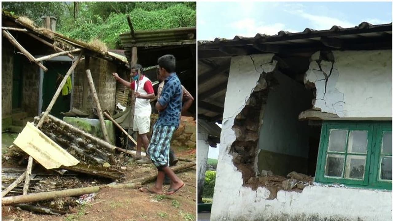 ഇടുക്കി പെരിയവാര എസ്റ്റേറ്റിൽ കാട്ടാന ശല്യം, വീടിന്റെ മേല്ക്കൂര തകർത്തു ഇടുക്കി പെരിയവാര എസ്റ്റേറ്റിൽ കാട്ടാന ശല്യം, വീടിന്റെ മേല്ക്കൂര തകർത്തു